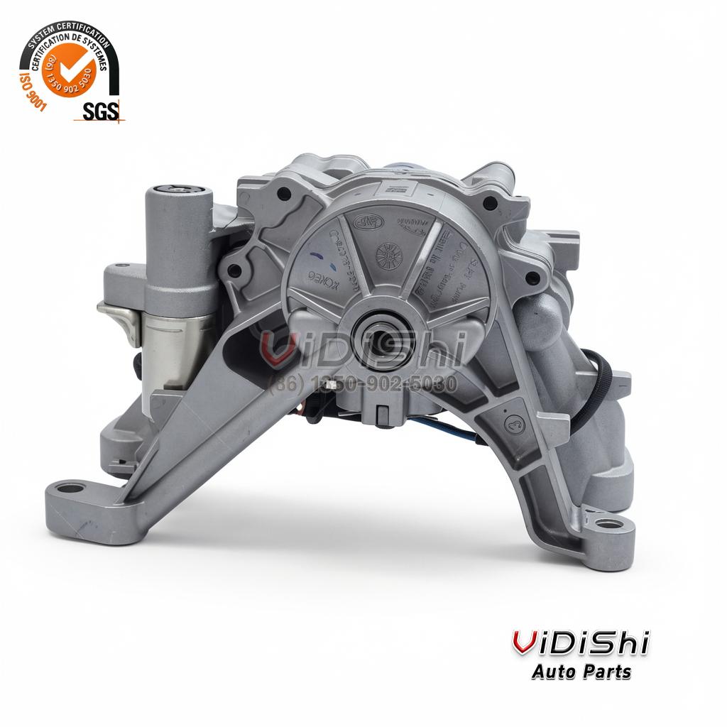 Oil Pump LR087668 LR110501 LR078805 Aftermarket Replacement 5 Oilpump-front view — Vidishi Auto