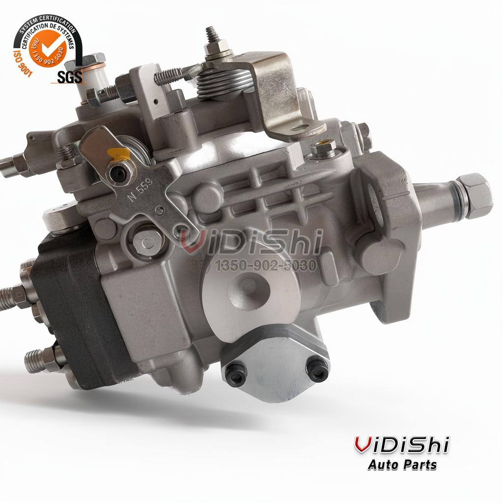 0460424512 VE4 Distributor Injection Pump for 0 460 424 512 2 0460424512 pump side view showing cast digits on the aluminium housing
