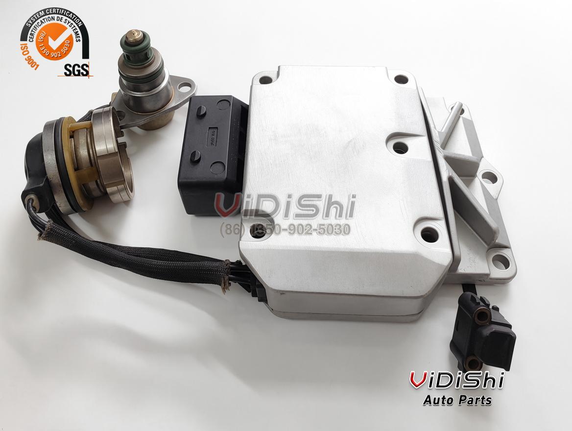 0281001827 pump control unit seen from above with its connector block