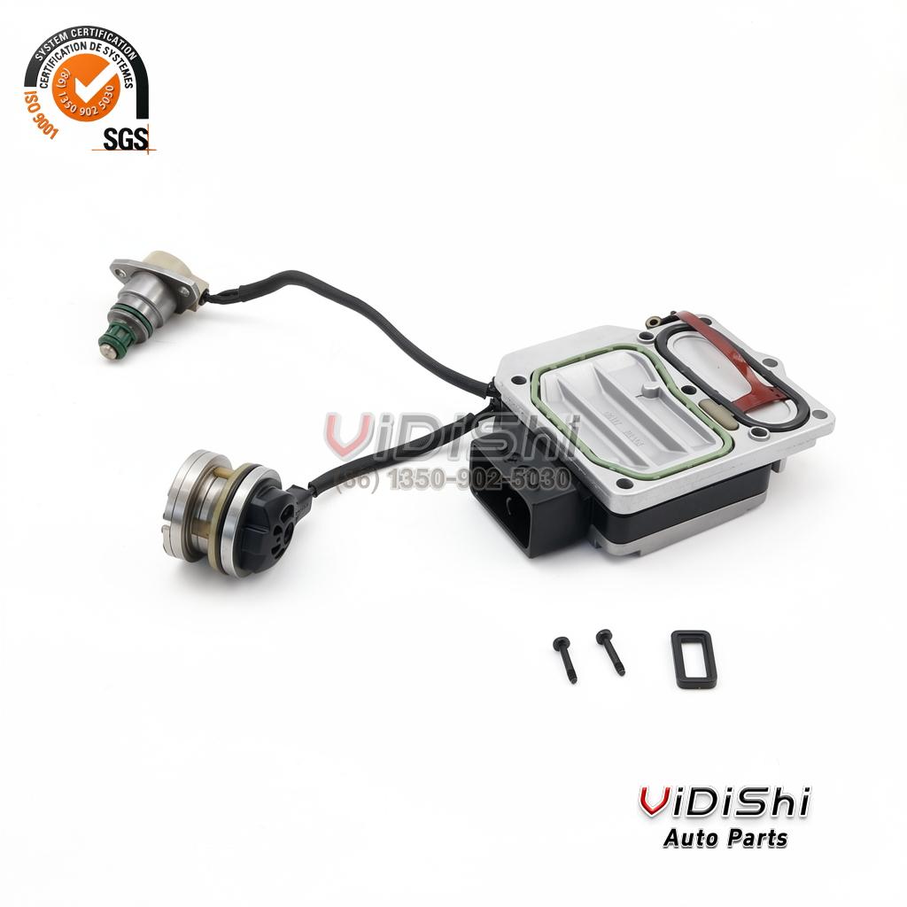 1467045031 fuel pump control unit kit with its fasteners and grommet laid out