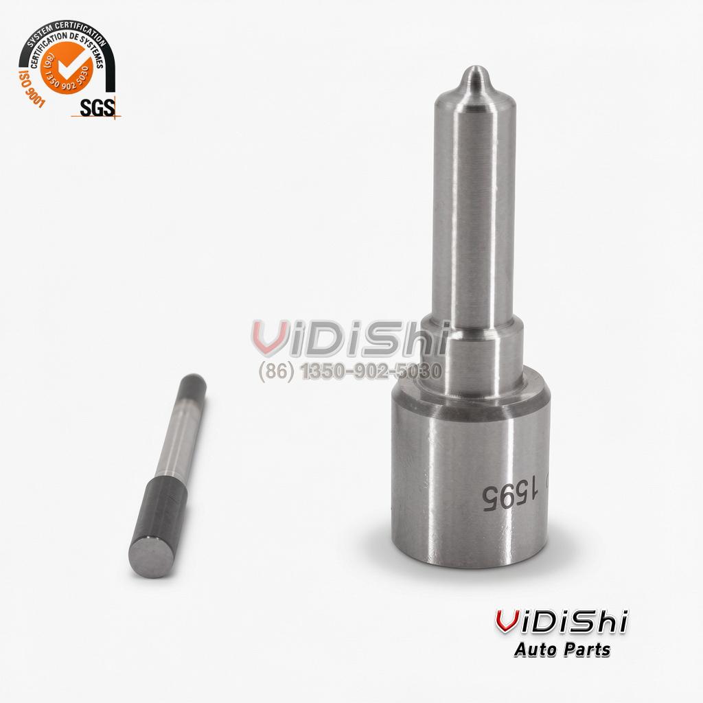 0433171974 injector nozzle and needle shown as a separated matched pair