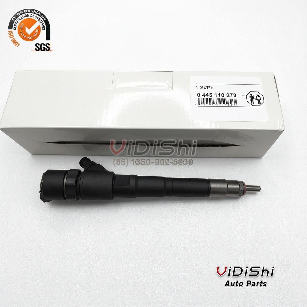 0445110273 Common Rail Injector for Fiat Iveco 504088755 4 0445110273 common rail injector, supplied unit - source photograph (view 04)