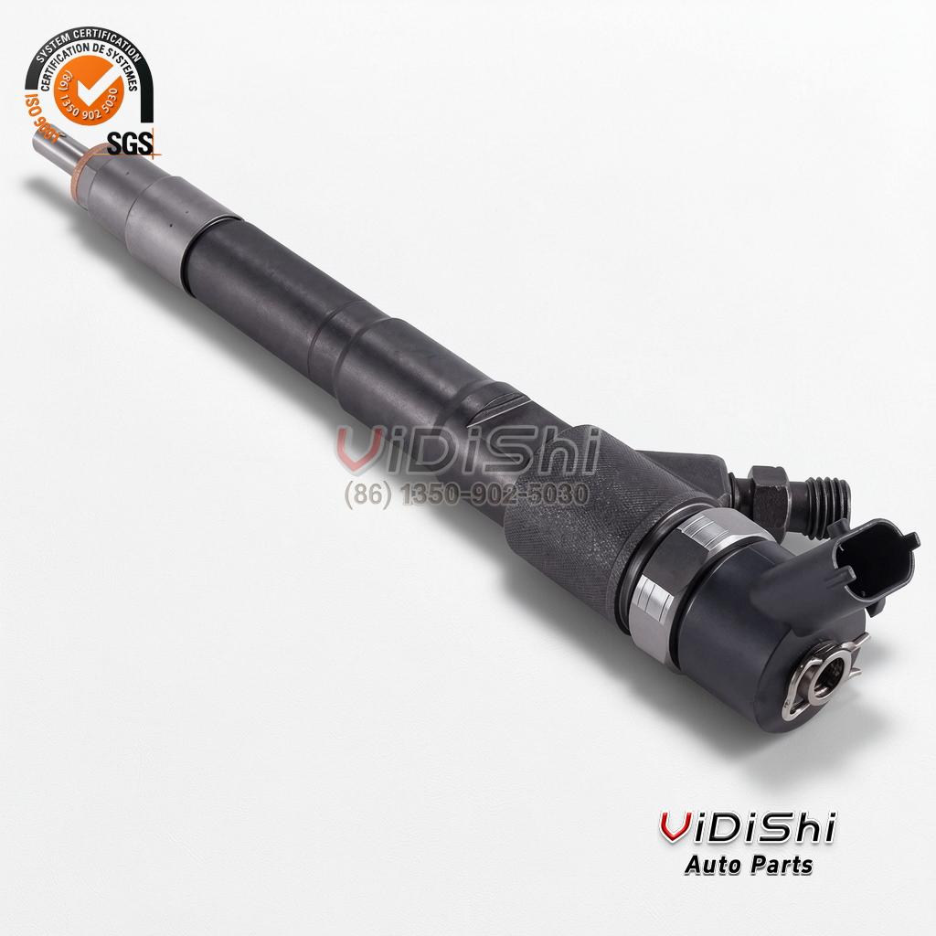 0445110418 Common Rail Injector for Fiat Iveco 504389548 3 0445110418 injector full length side profile