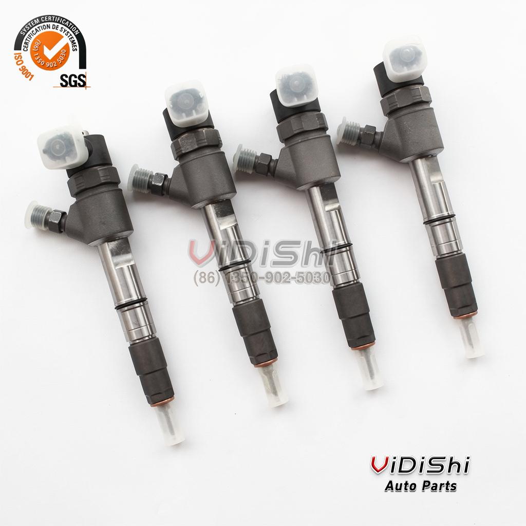 All Products 10 0445110435 common rail injector (Bosch 0 445 110 435 reference) — a matched set of four units