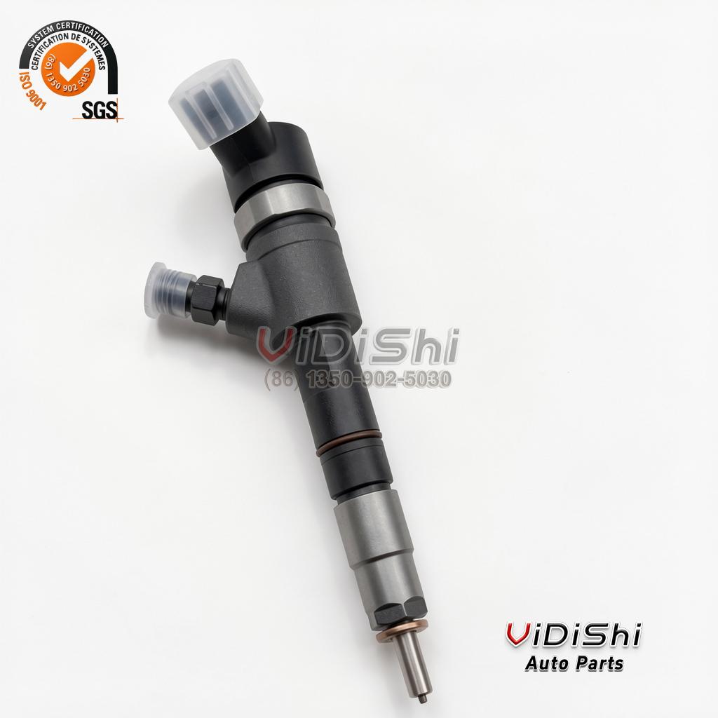 0445110463 Common Rail Injector for Yanmar TNV88 5 0445110463 injector standing, connector at the top