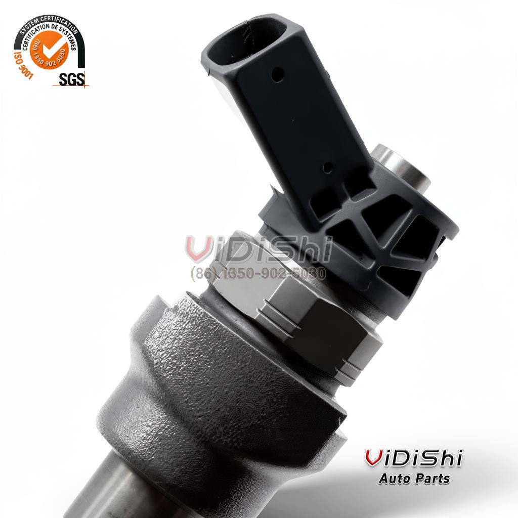 All Products 10 Close view of the control valve body and the solenoid assembly of a 0445110478 injector