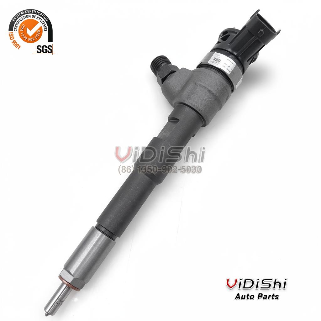 0445110485 injector on a diagonal, complete assembly in frame