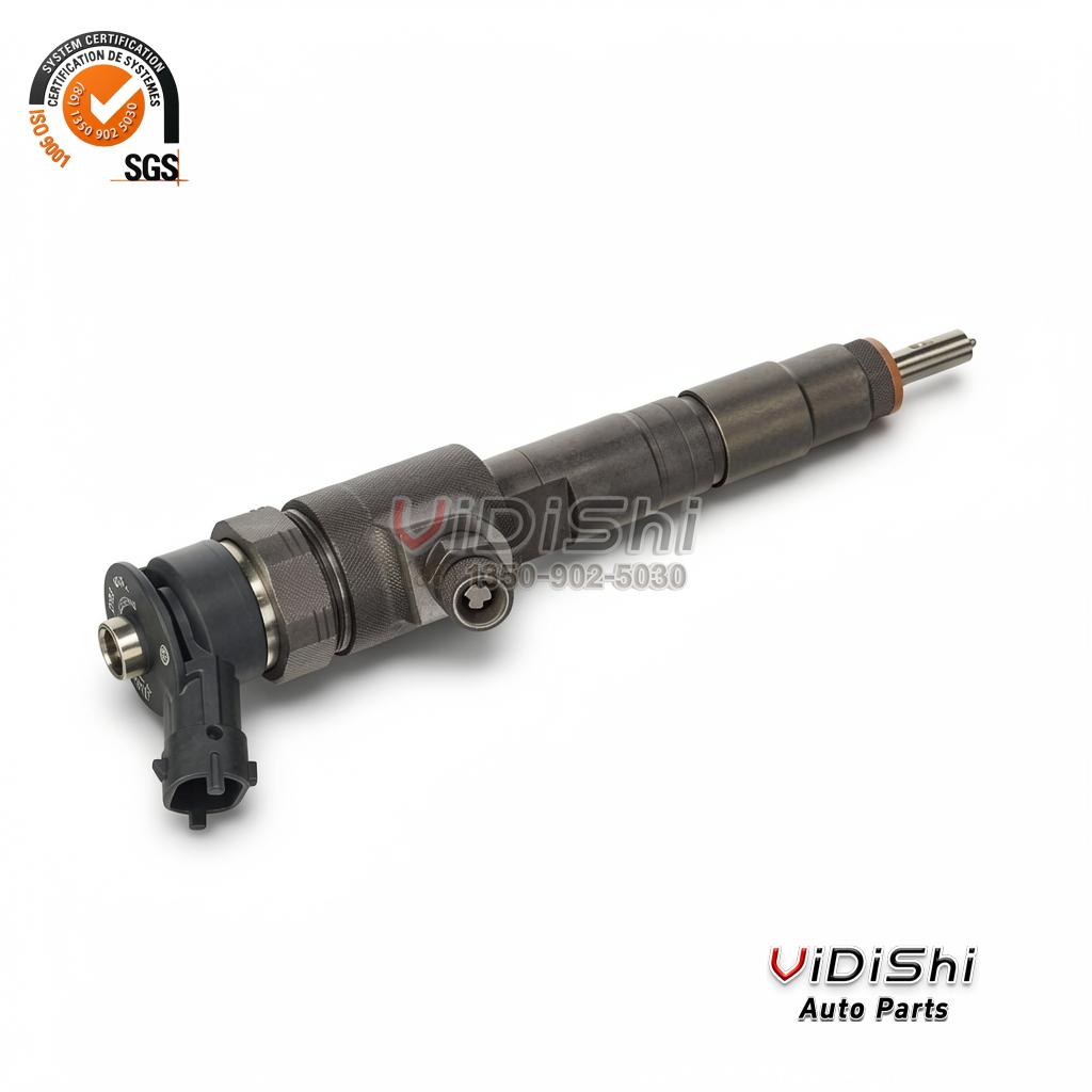 0445110489 Common Rail Injector for Ford 1.5 1.6 TDCi 6 0445110489 injector nozzle end with shank and copper seal ring