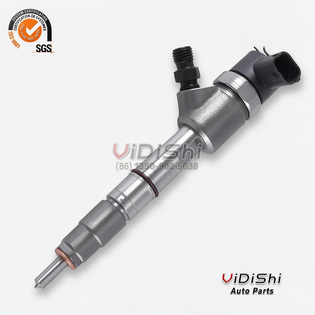 All Products 14 0445110489 injector on a three quarter angle, full assembly