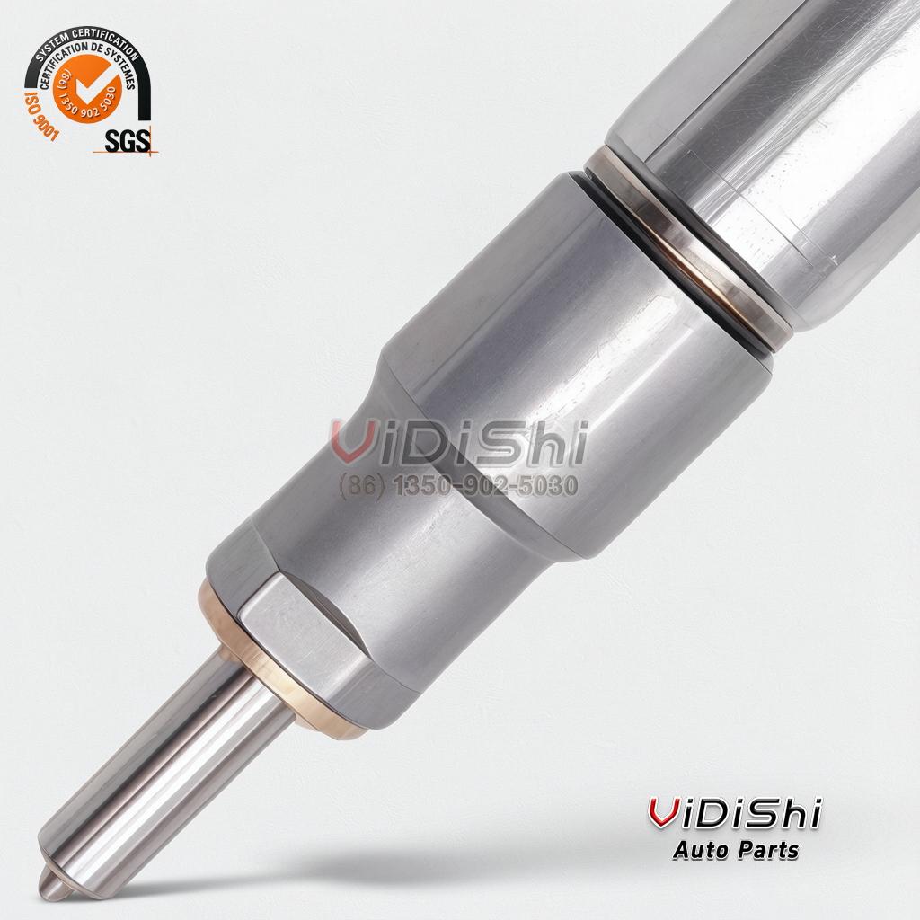 0445120127 common rail injector (Bosch 0 445 120 127 reference) — spray tip close-up