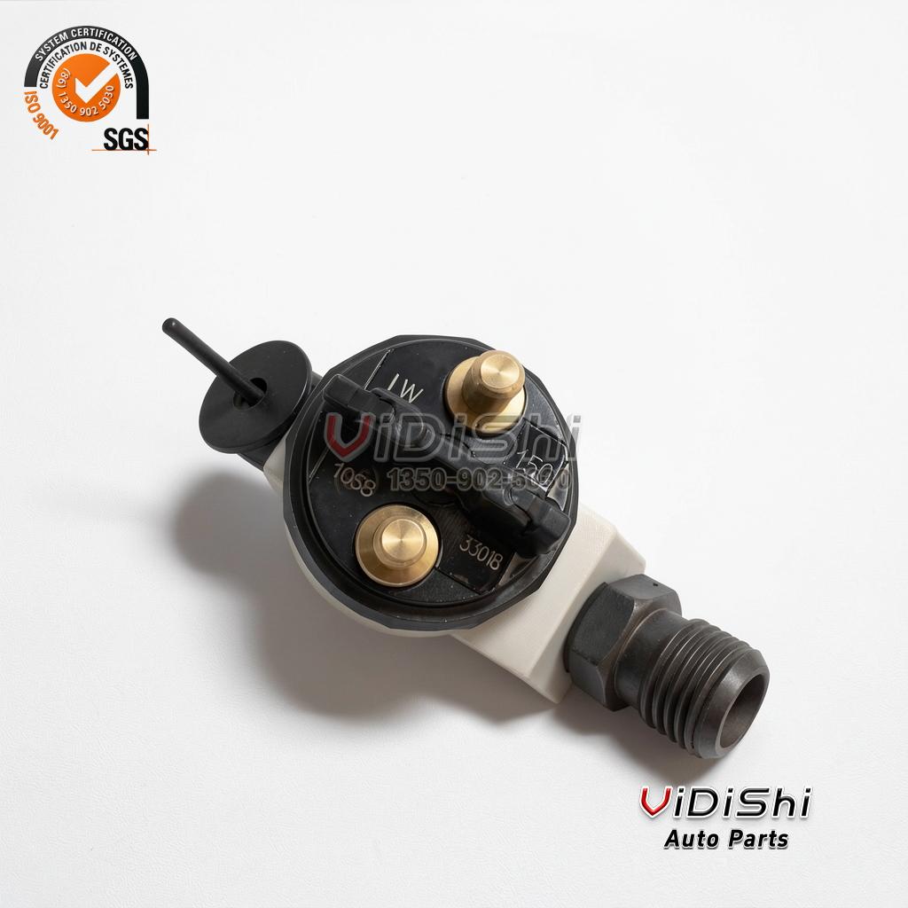 All Products 9 The terminal face of a 0445120150 injector with two brass studs and an interlock clip in view