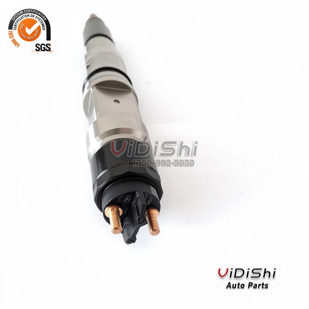 0445120280 CRIN2 Injector for Bosch, Lovol T832360009 5 0445120280 connector end with two brass threaded terminals