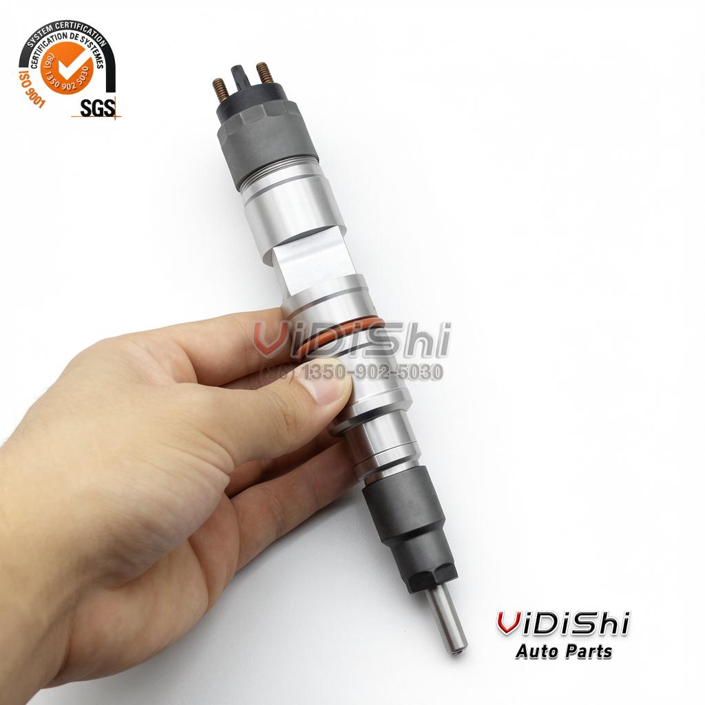 All Products 9 0445120280 injector held in one hand for size reference