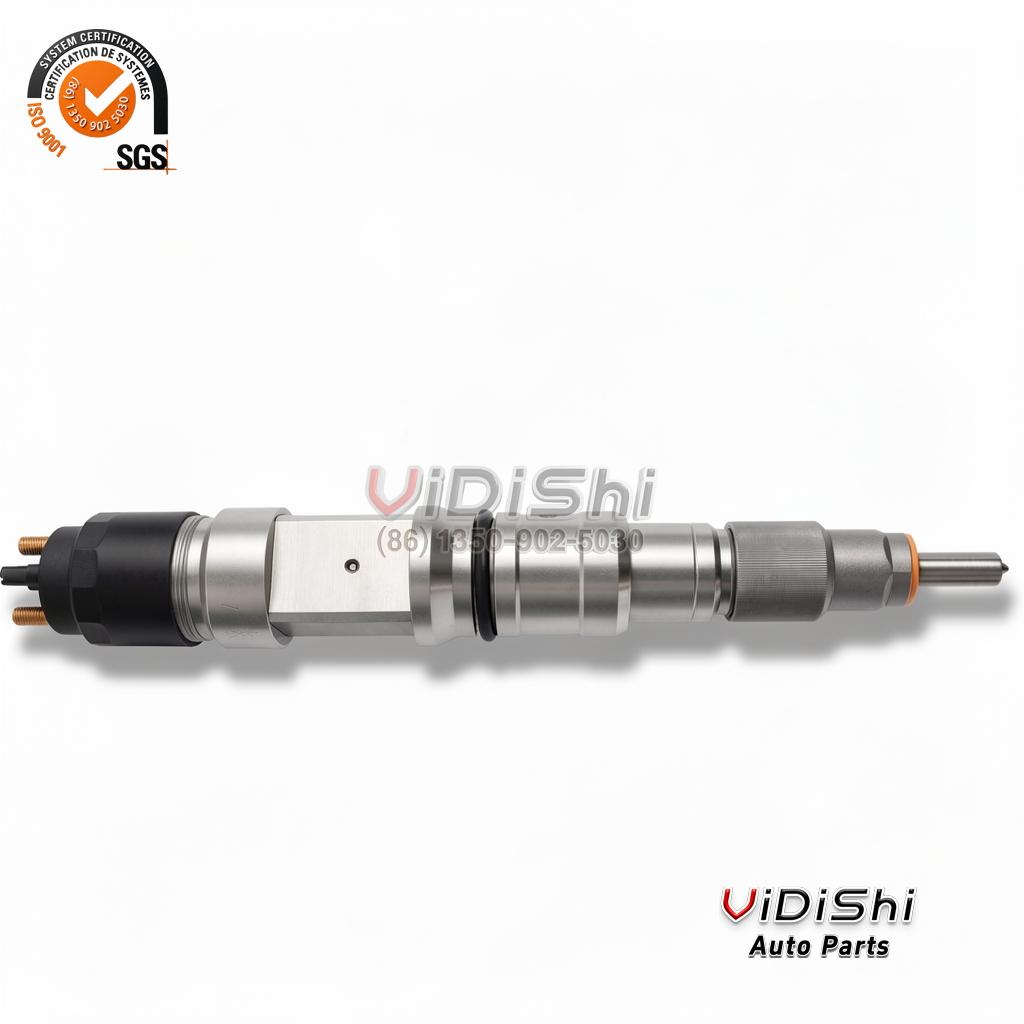 0445120280 CRIN2 Injector for Bosch, Lovol T832360009 2 0445120280 injector laid on its side showing the full length