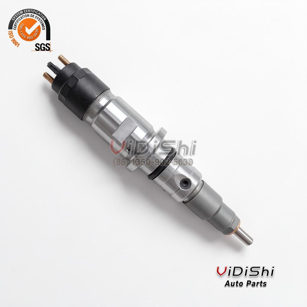 All Products 8 0445120329 common rail injector (Bosch 0 445 120 329 reference) — complete unit, upright