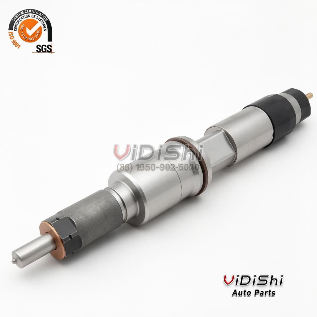 All Products 9 0445120370 injector nozzle end with copper seal washers laid alongside