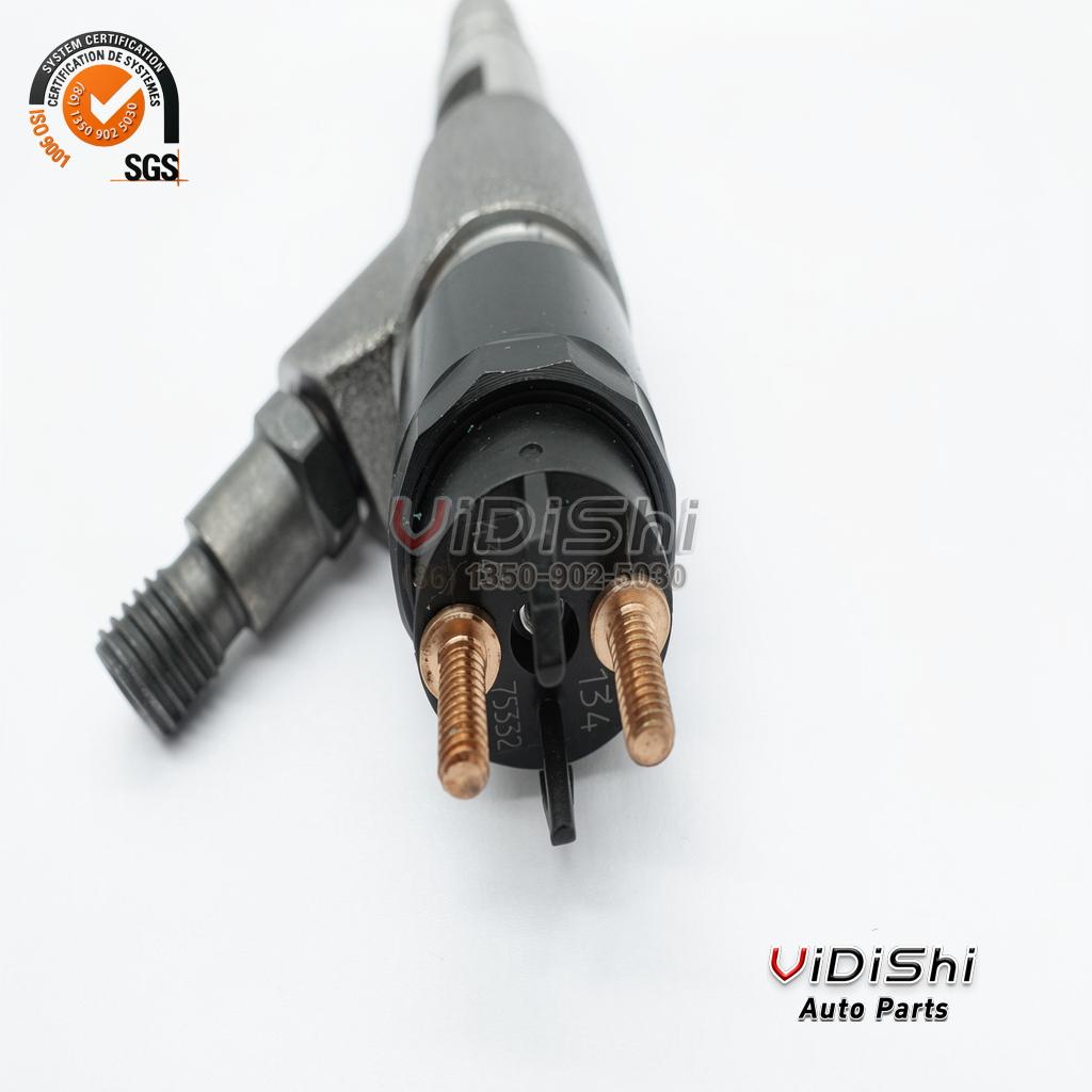 All Products 10 The terminal end of a 0445120372 injector with two threaded brass studs in view