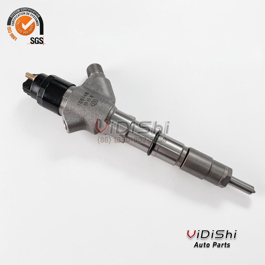 All Products 8 0445120398 common rail injector (Bosch 0 445 120 398 reference) — upper body and machined top face
