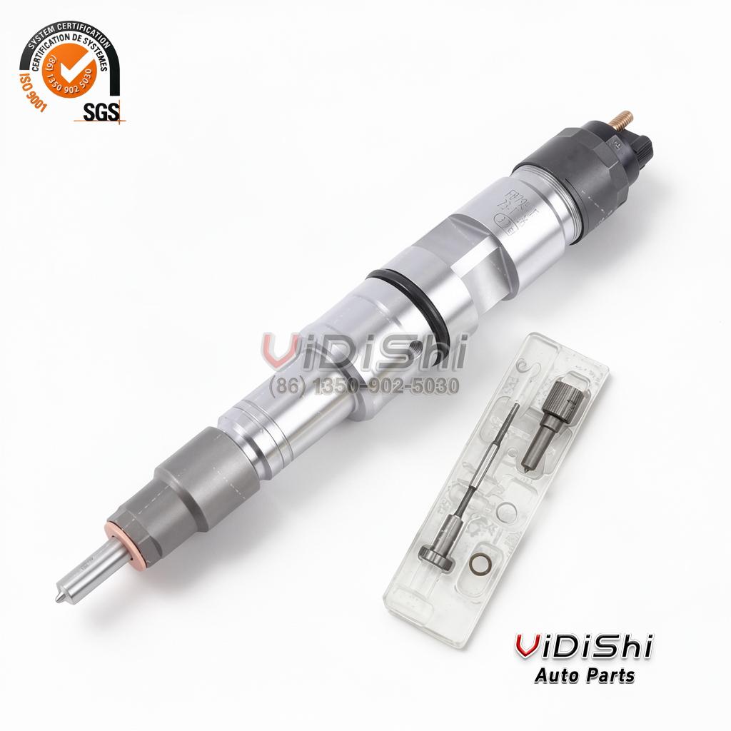 0445120465 common rail injector (Bosch 0 445 120 465 reference) — unit with supplied accessory