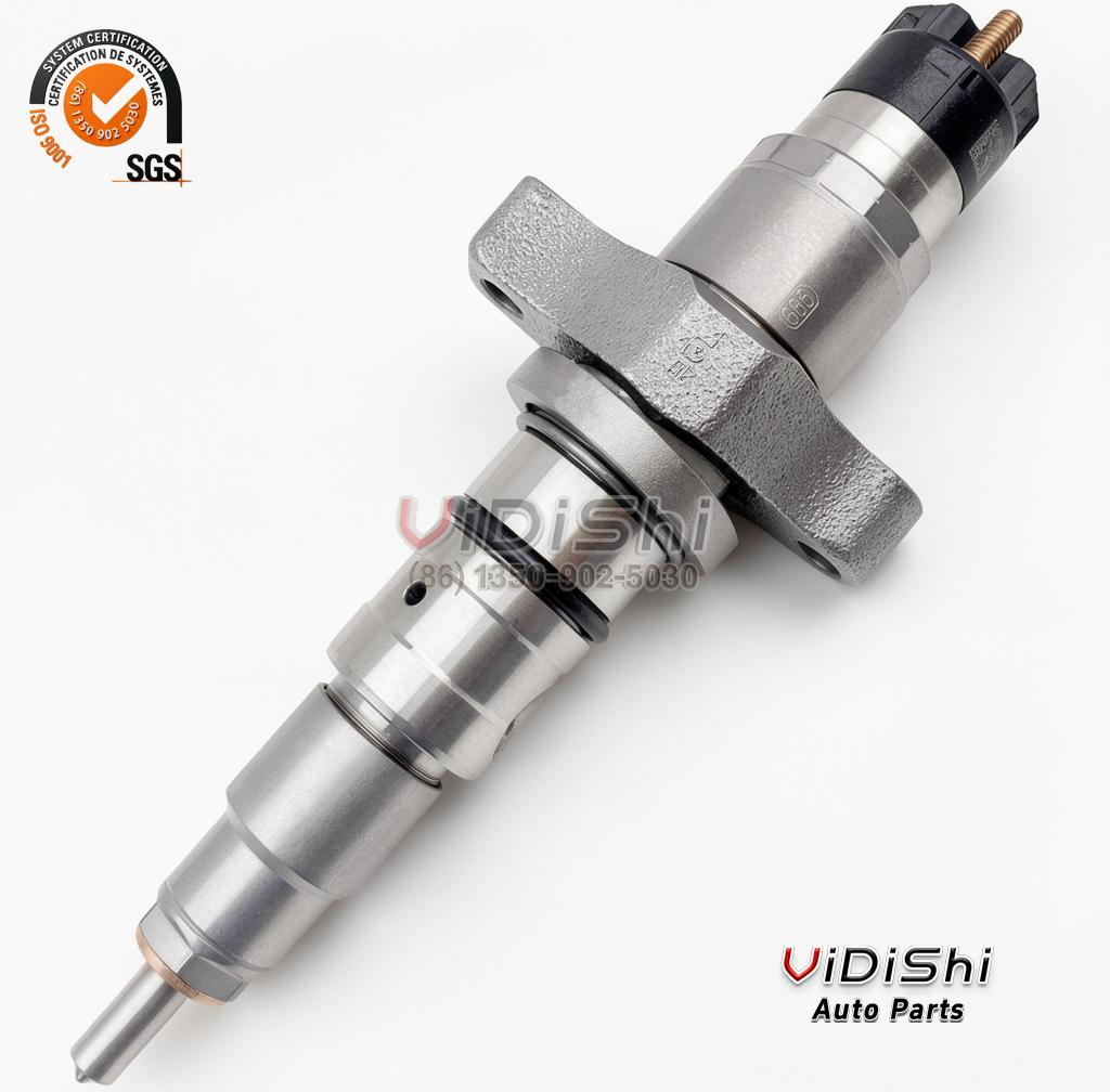 0445120538 Common Rail Injector for Mercedes Actros 5 0445120538 injector clamp flange and locating yoke between the valve head and body