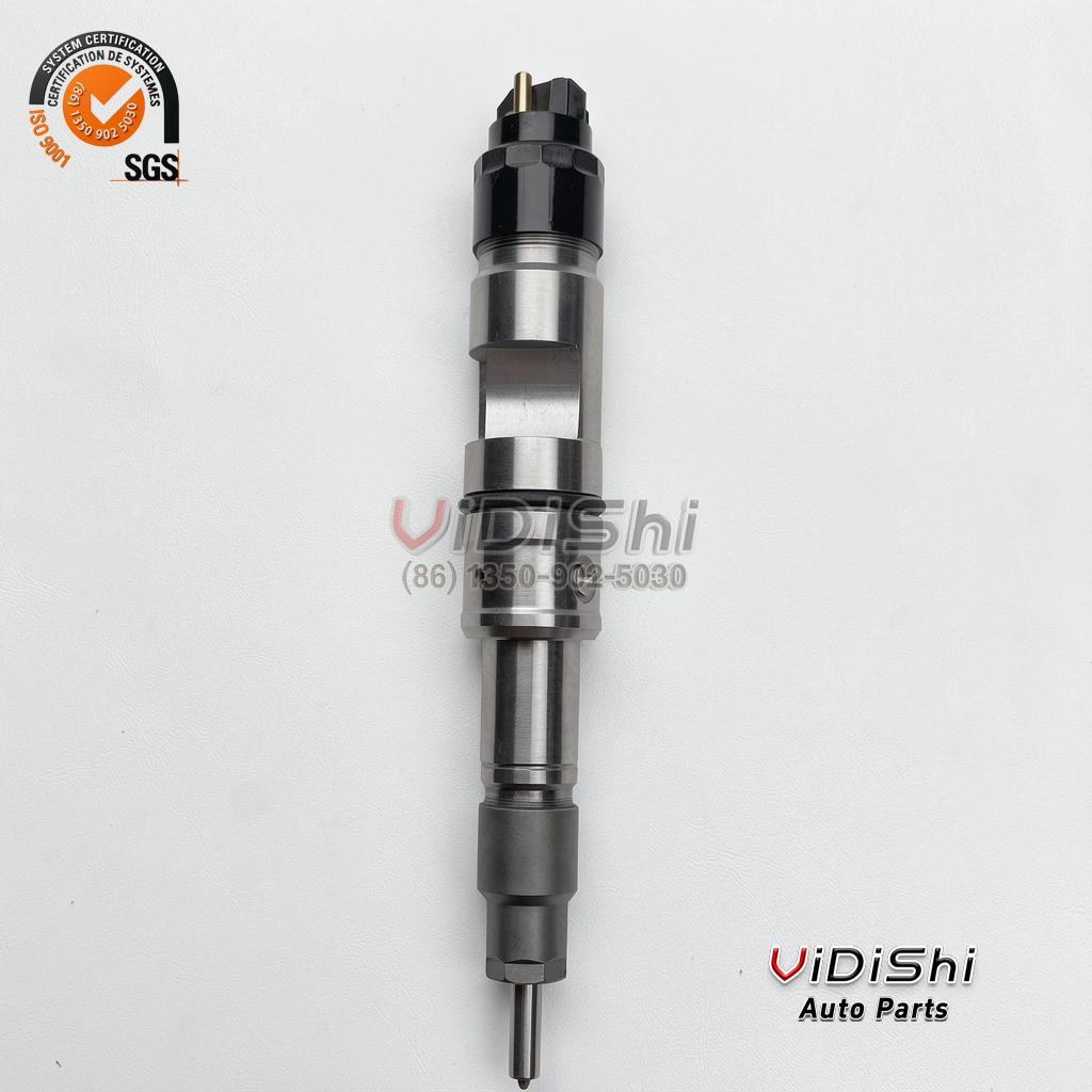 0445120562 CRIN2 Injector for Weichai WP12 Replacement 2 0445120562 complete common rail injector standing whole unit, nozzle down