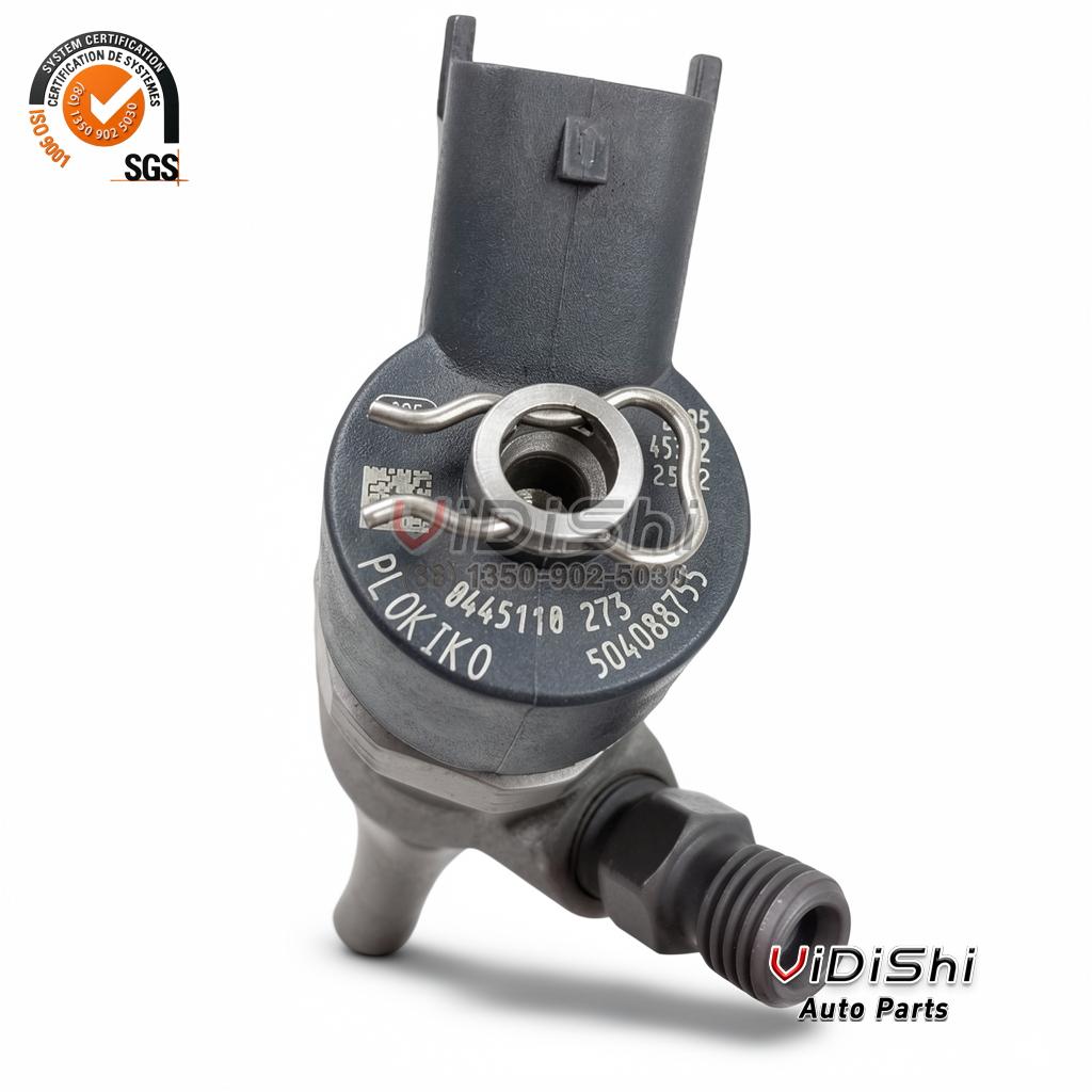 0986435165 Common Rail Injector Replacement for Fiat Iveco 504386427 3 0986435165 injector end face with etched reference 0445110 273