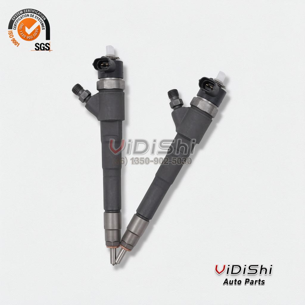 All Products 12 Two 0986435165 common rail injectors crossed side by side