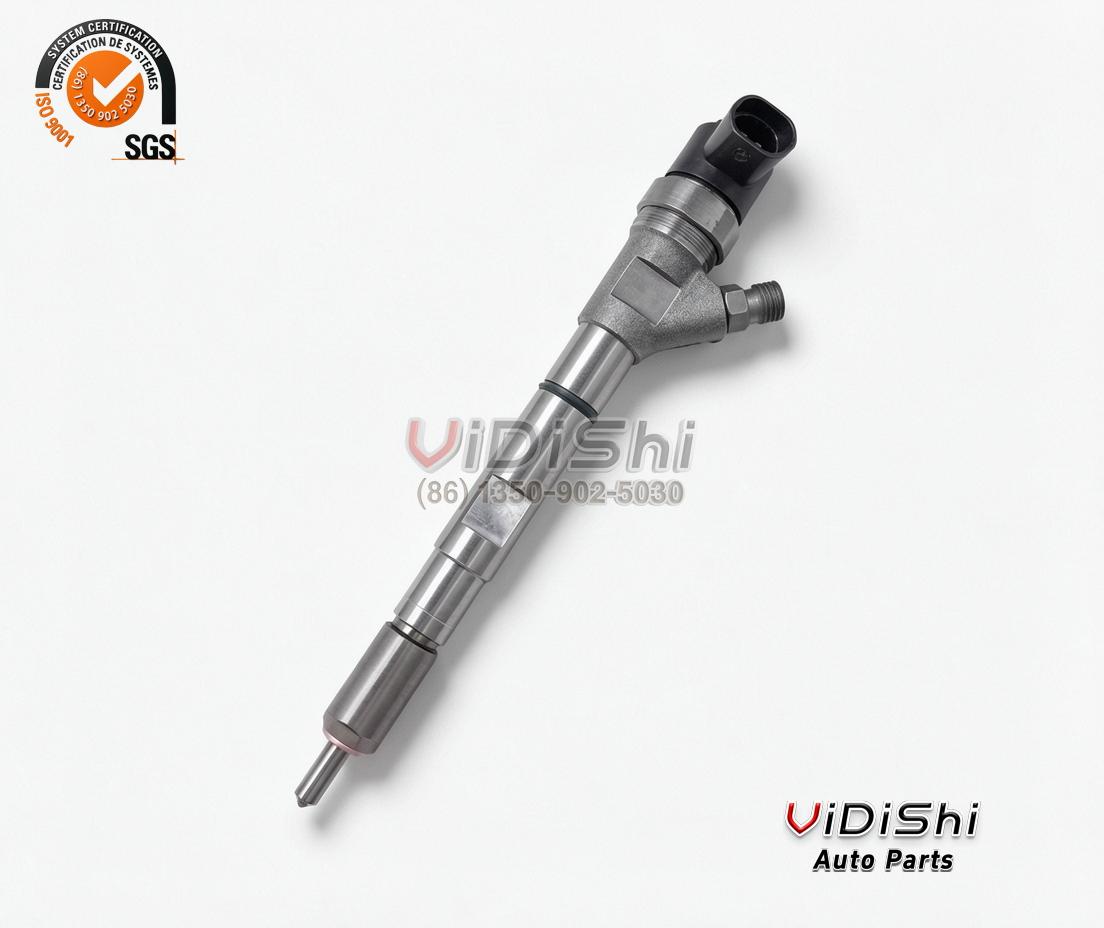 504386427 Common Rail Injector Replacement for Fiat Iveco 2.3 3 504386427 common rail injector diagonal detail view