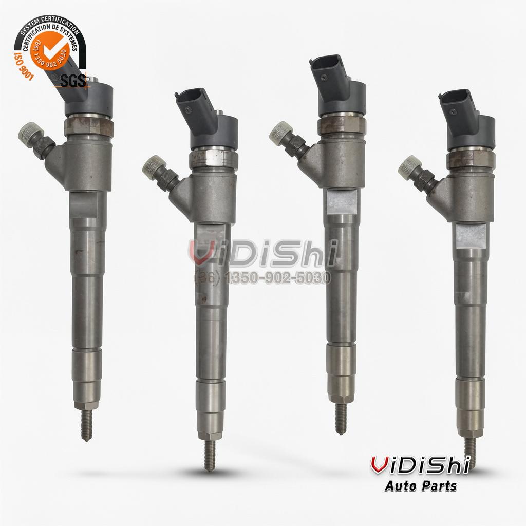 504386427 Common Rail Injector Replacement for Fiat Iveco 2.3 5 504386427 common rail injector in export packaging