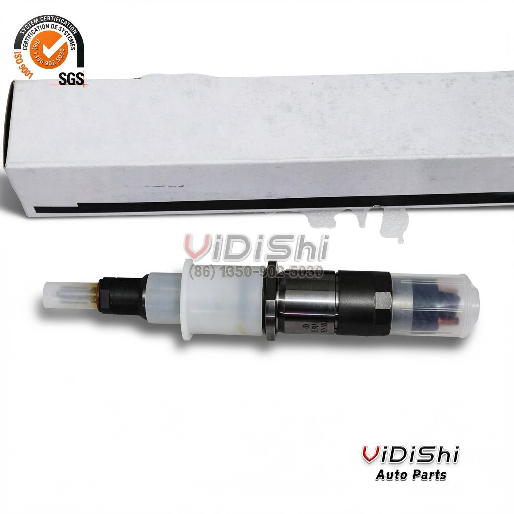All Products 7 610800080588 common rail injector with protective cap beside its export carton