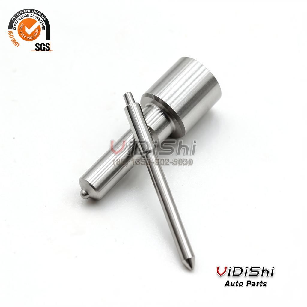 DLLA147P2474 CRIN2 Nozzle Replacement for Bosch 0433172474 6 DLLA147P2474 nozzle (Bosch 0433172474) — nozzle body crossed with its needle valve