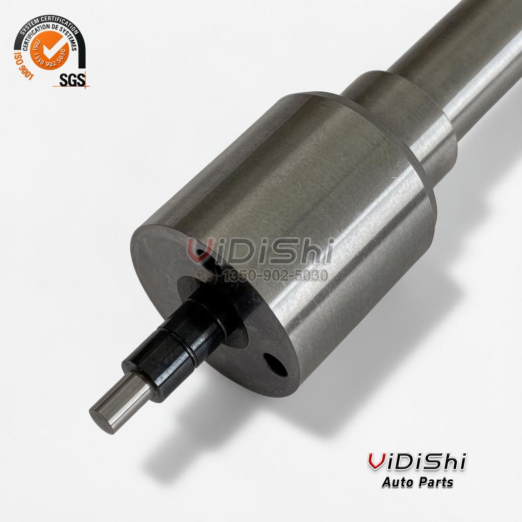 DLLA147P2474 CRIN2 Nozzle Replacement for Bosch 0433172474 11 DLLA147P2474 nozzle (Bosch 0433172474) — single nozzle in macro, flange face and needle tail