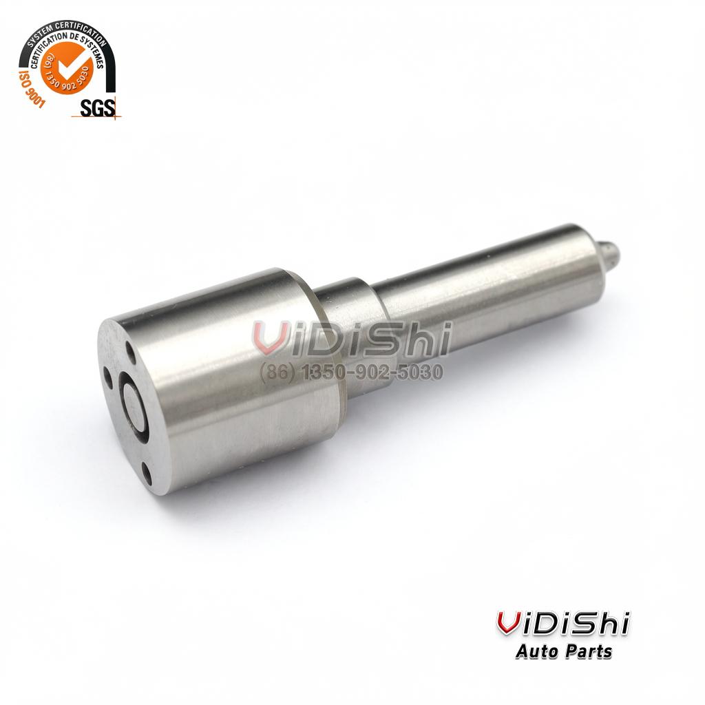 DLLA151P2422 Injector Nozzle for Weichai WP7 CRIN 6 DLLA151P2422 nozzle lying flat with its seat face turned to the lens