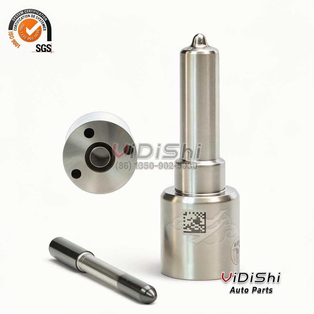 All Products 14 Close view of the flange face of a DLLA152P2422 injector nozzle