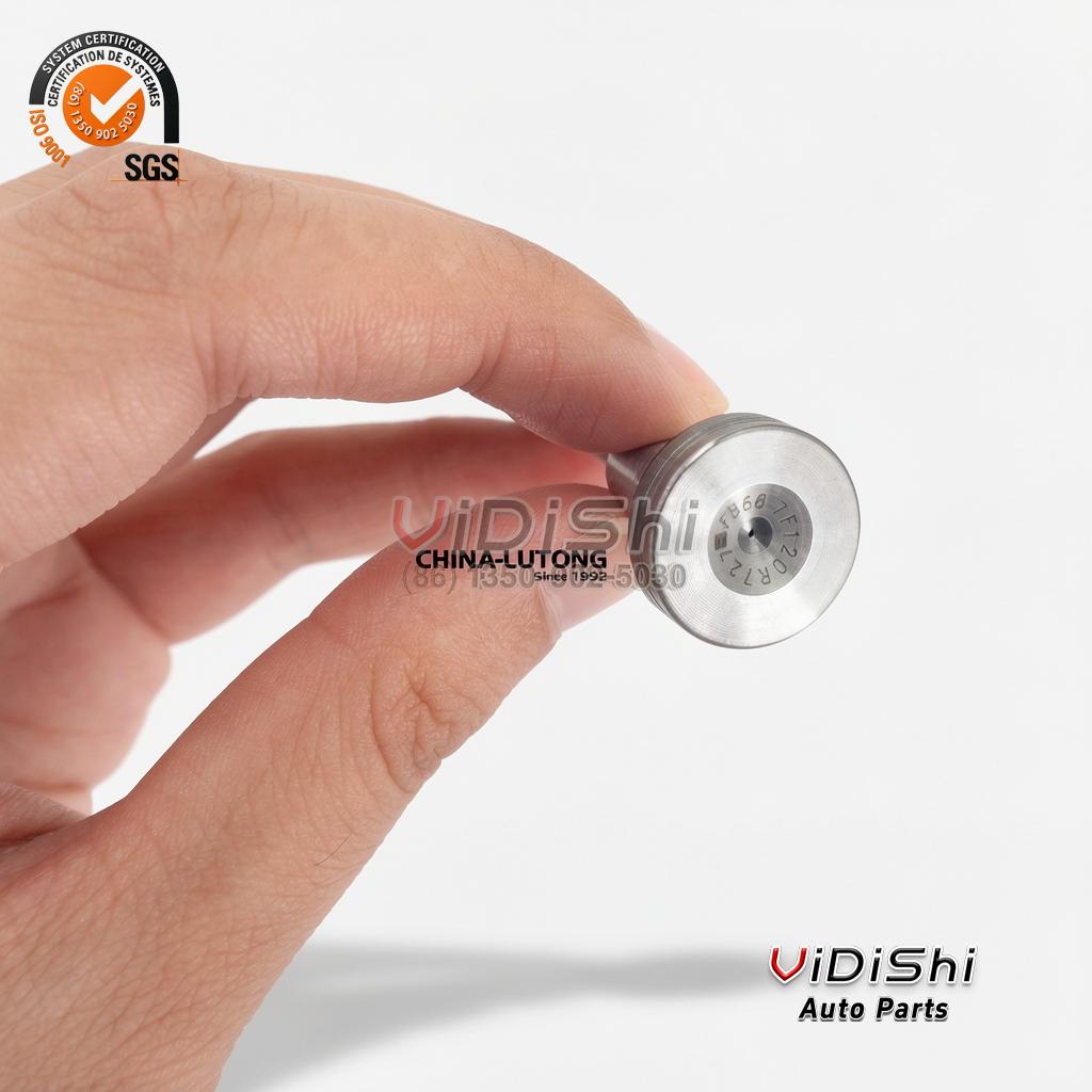 F00RJ01727 Control Valve Replacement for Bosch 0445120086 0445120391 2 F00RJ01727 control valve showing the engraved calibration face on the valve cap