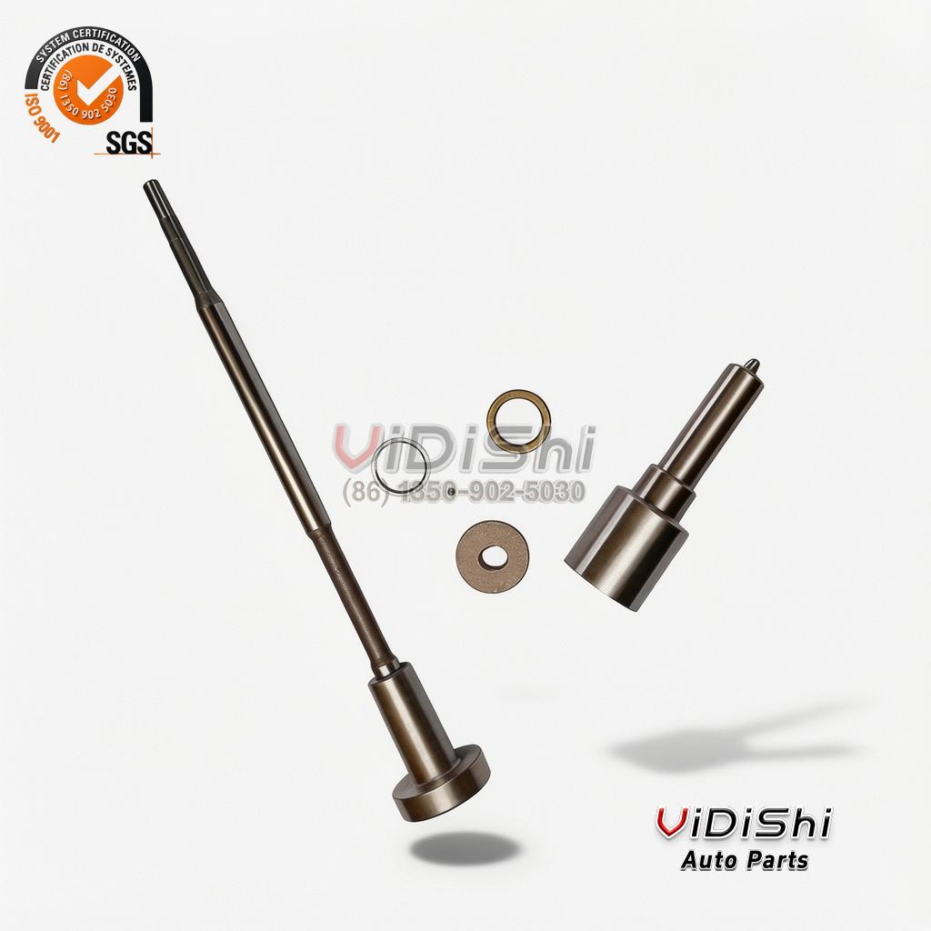 F00RJ03569 Injector Repair Kit for Weichai WP7 CRIN2 6 Close view of the F00RJ02035 valve etching that identifies the kit components by number