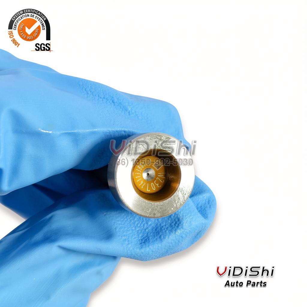 F00VC01338 Common Rail Injector Control Valve for Bosch CRI2 4 Close view of the F00VC01338 number etched on the valve face of a common rail control valve