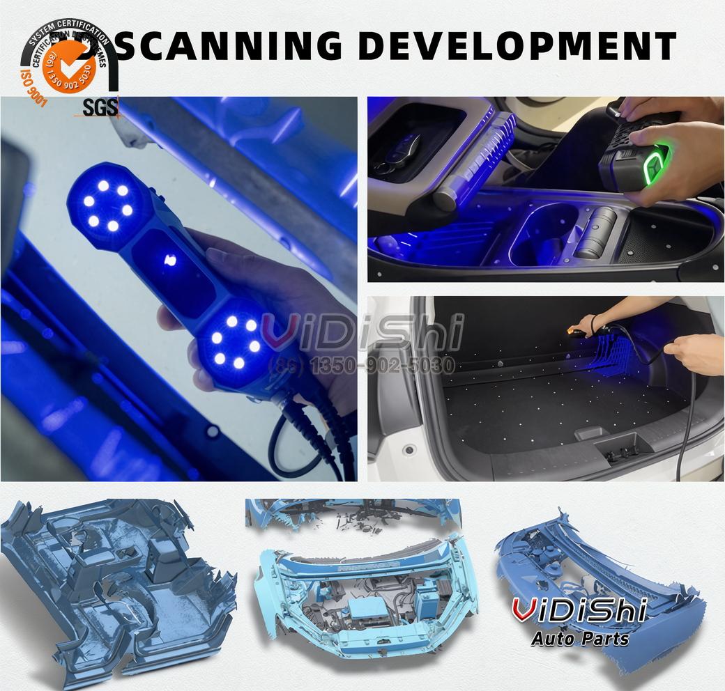 All Products 8 Interior Accessory, yuanup frunk front trunk storag front view, replacement part number BYD-YUANUP-FRUNK — Vidishi Auto