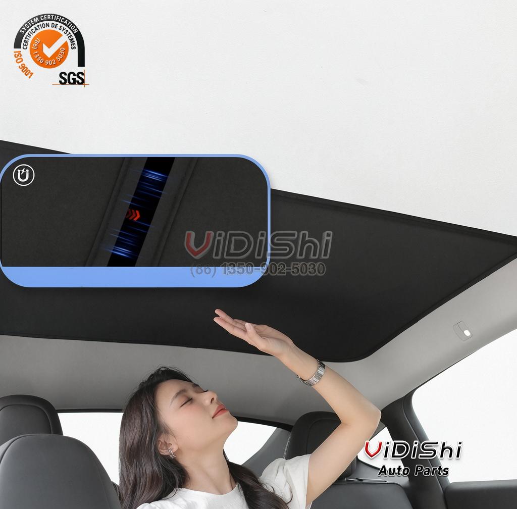 All Products 11 Interior Accessory, yl sunroof upg retractable sunroo production, replacement part number TESLA-YL-SUNROOF-UPG — Vidishi Auto