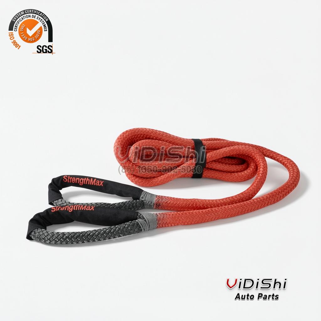 All Products 11 kinetic recovery tow rope red rope loop ends