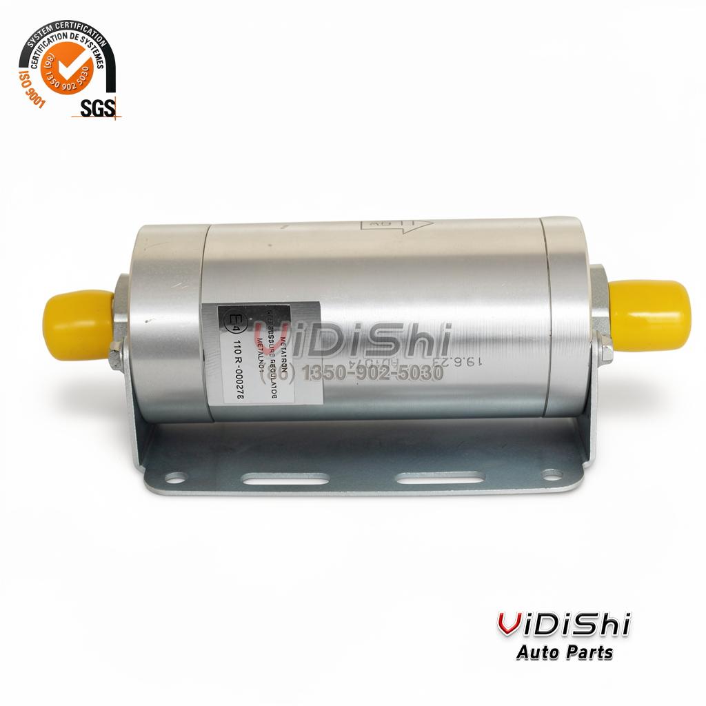 LNG pressure regulator front view flow arrow mounting bracket 612600190674 for Weichai