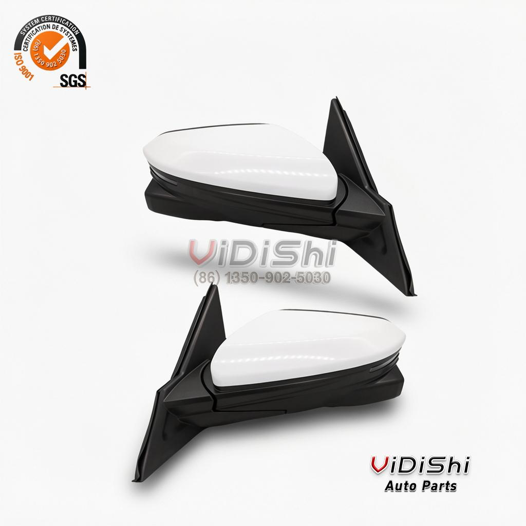 Side Mirror with Camera for Honda Civic 13 Pin 8794047190 2 Black Honda Civic side mirror assembly