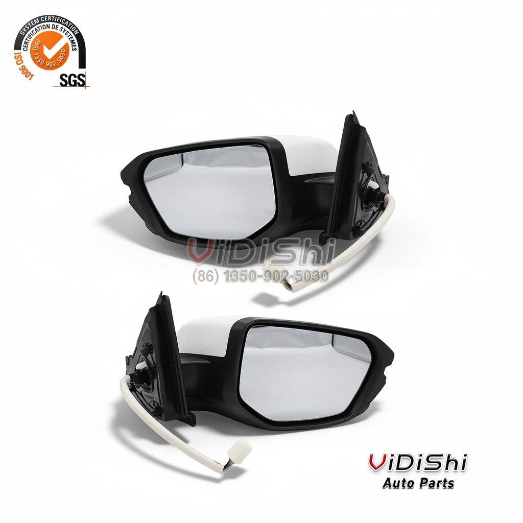 Side Mirror with Camera for Honda Civic 13 Pin 8794047190 6 Pair of Honda Civic side mirror assemblies