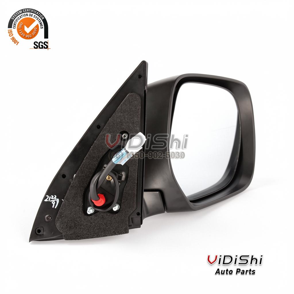 Right Door Mirror for Toyota Prado GRJ150 TRJ150 2014-2018 4 Prado door mirror rear view with the wiring