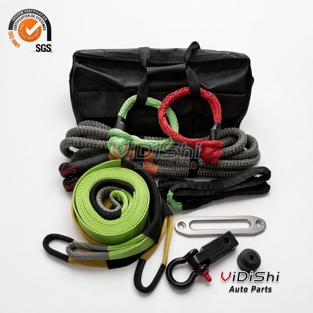 4WD Kinetic Recovery Gear Heavy Duty 4x4 Offroad Recovery Kit — Main view