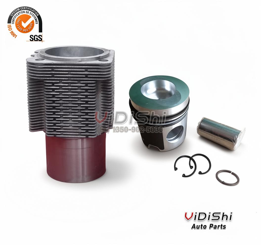 BFL913 air-cooled cylinder liner piston kit with pin circlips 04158391 aluminium alloy