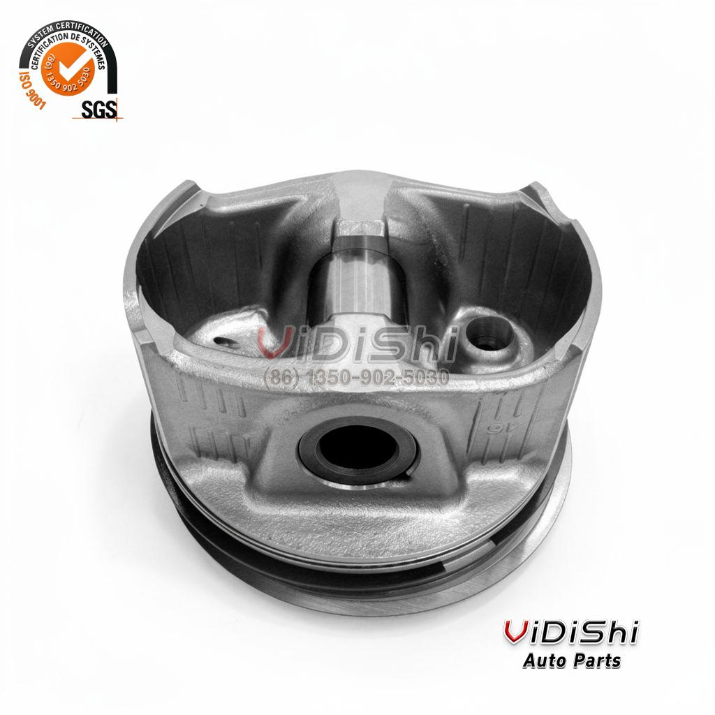 Piston Kit A2600301100 Replacement for M260.920 2.0T inline-4 2 AMG A35 CLA35 M260 piston valve pocket dome view for Mercedes-Benz