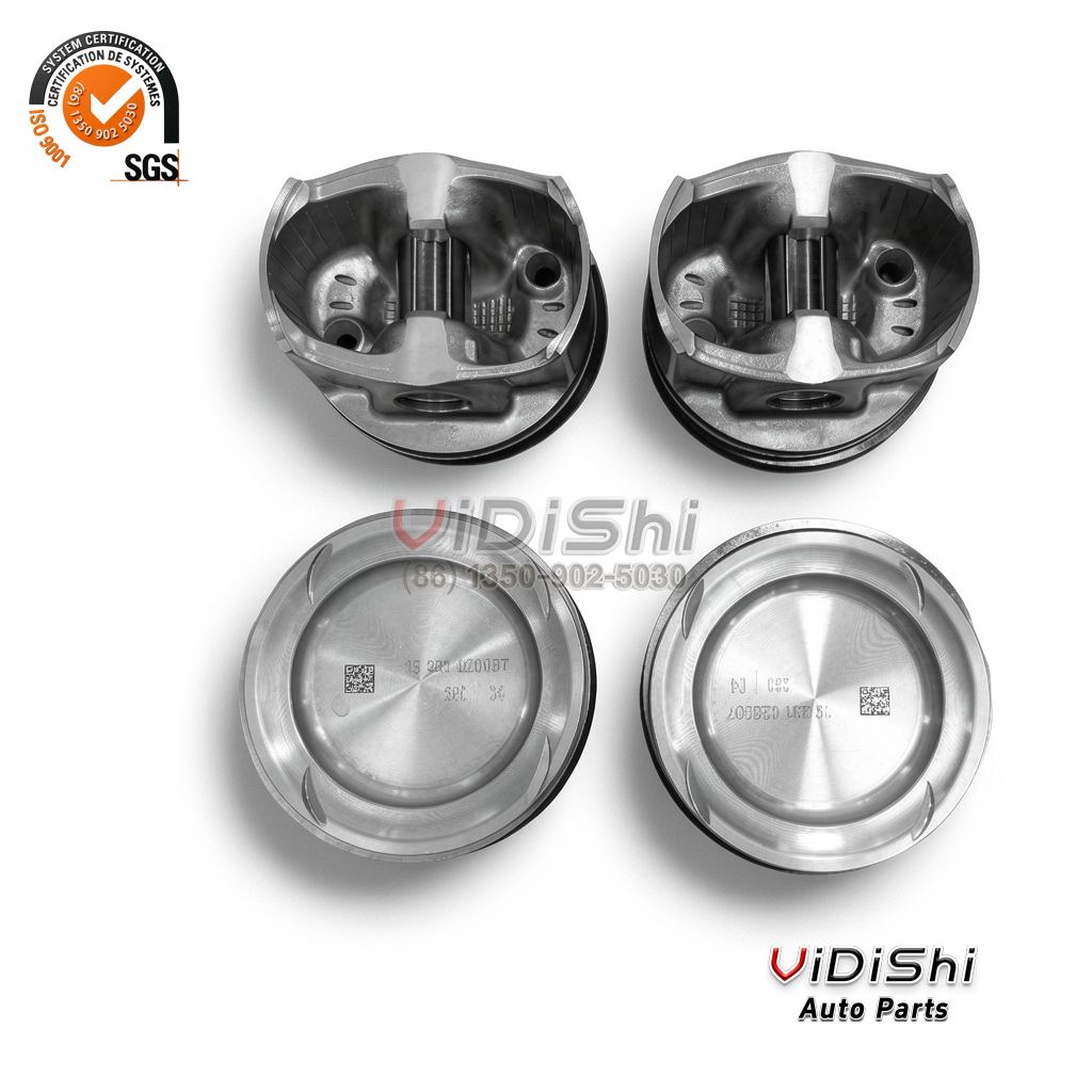 Piston Kit A2600301100 Replacement for M260.920 2.0T inline-4 3 M260.920 piston set four pistons two dome two crown views A2600301100