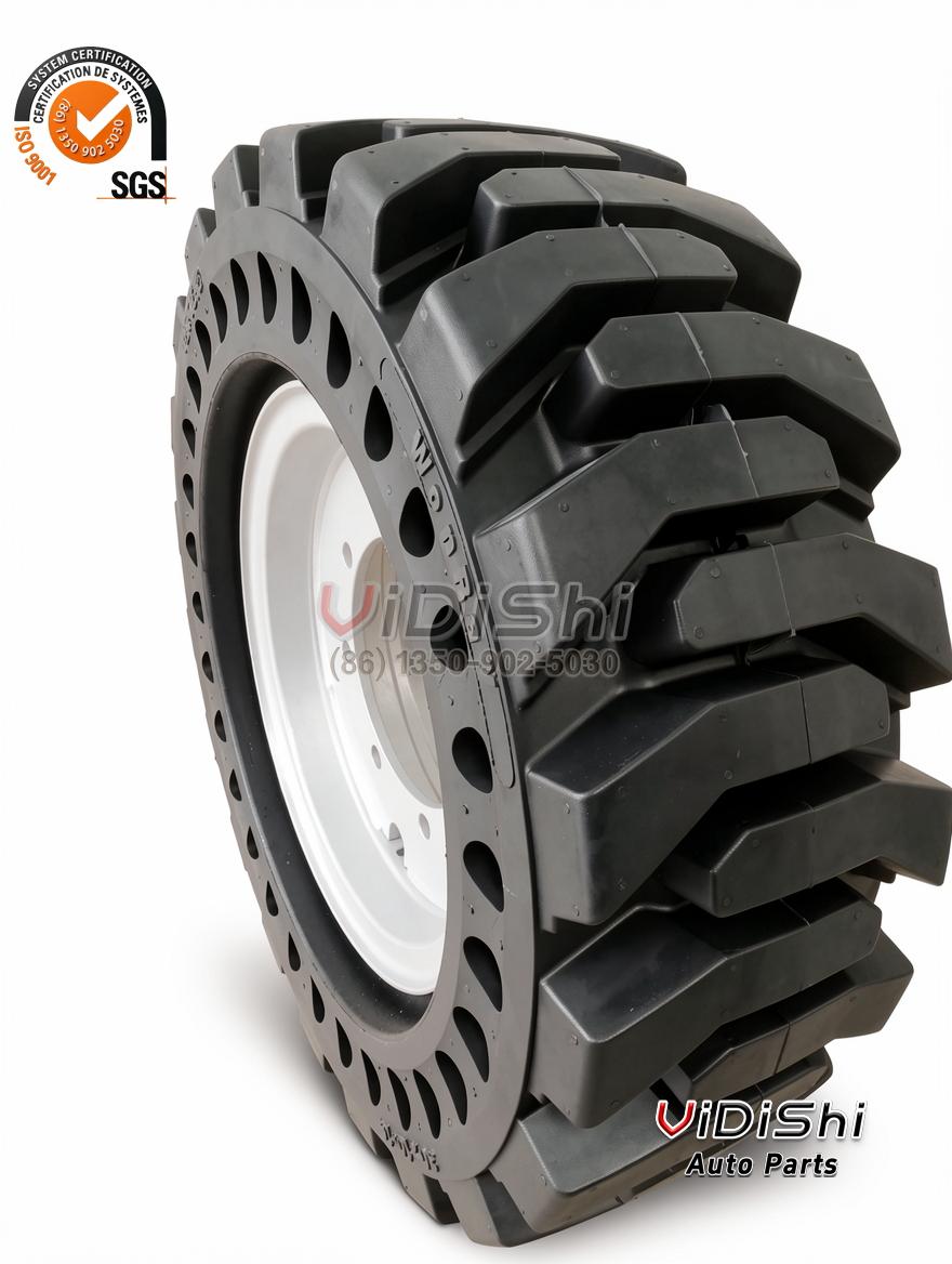 solid rubber skid steer tire full tire