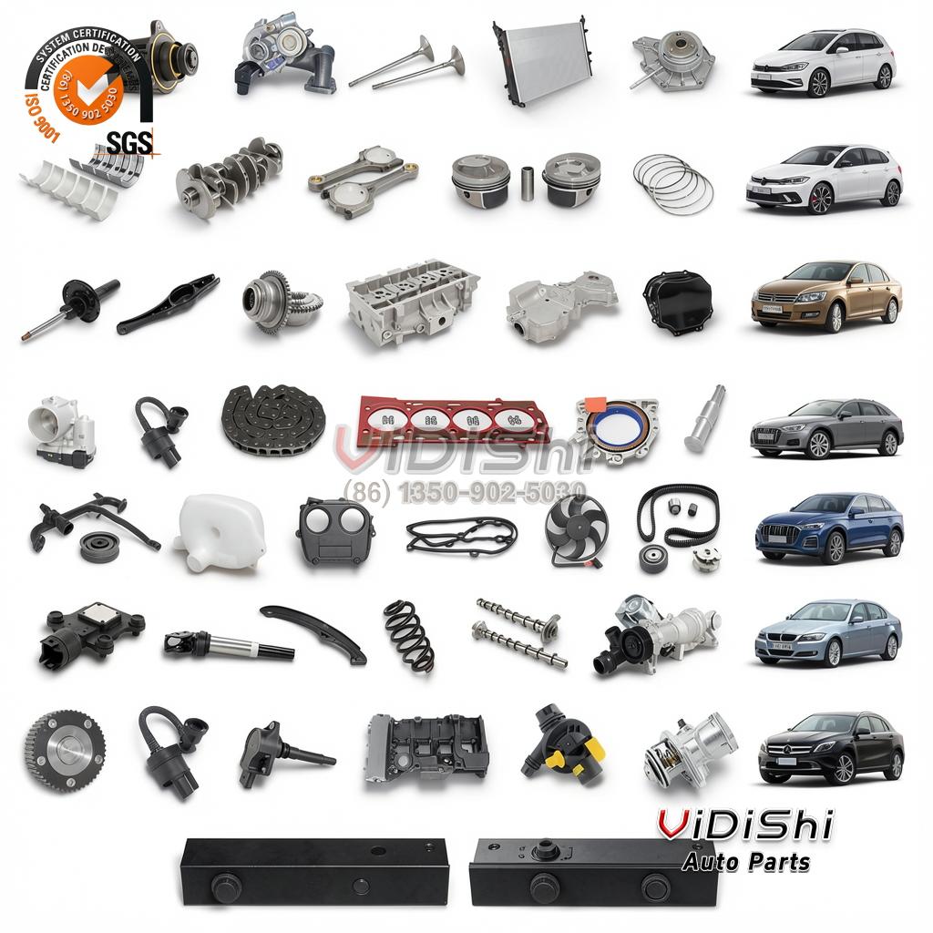 All Products 6 06K109158AH EA888 Timing Chain Kit with Tensioner, components view